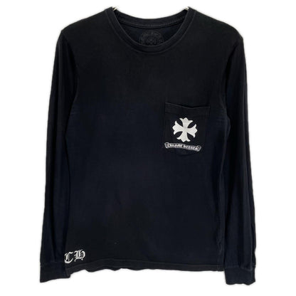 Chrome hearts Circle CH+ Cotton Long Sleeve Shirt Size S