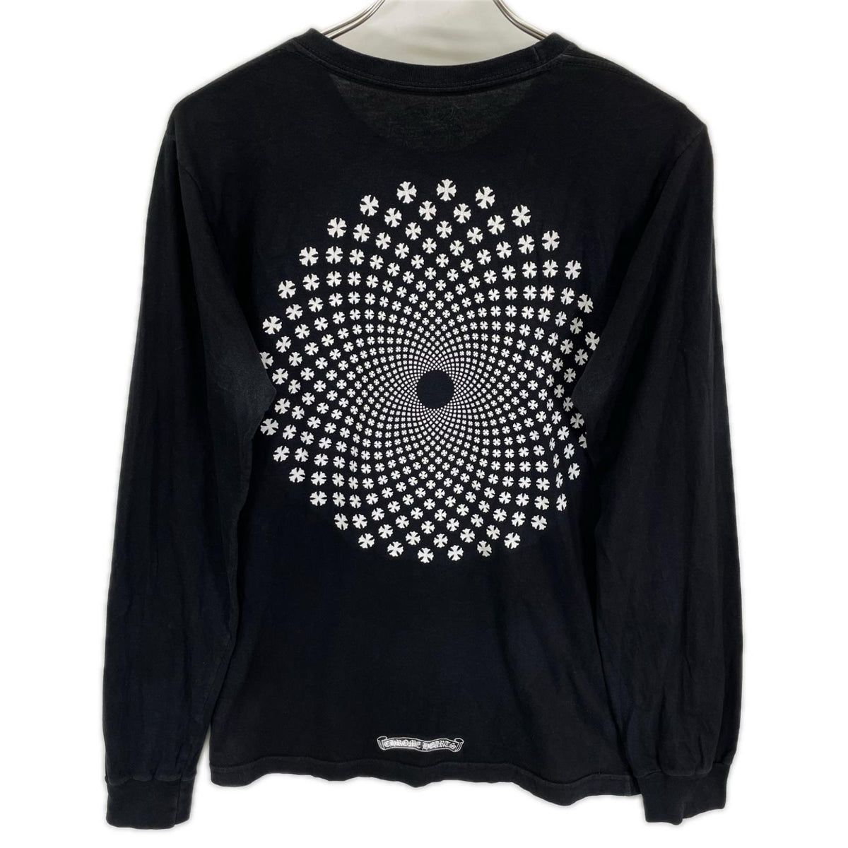 Chrome hearts Circle CH+ Cotton Long Sleeve Shirt Size S