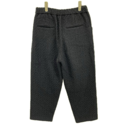 uru 22AW Fancy Tweed Easy Pants Black Size 1