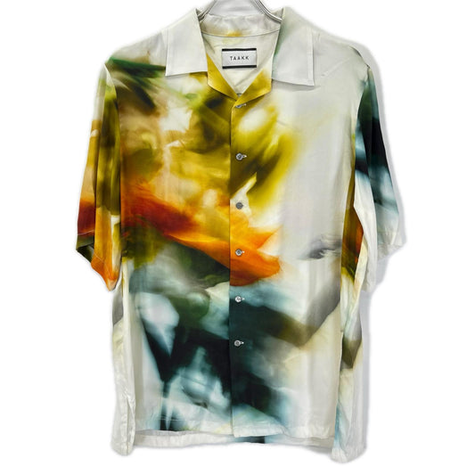 TAAKK 22SS Gradient Silk Short Sleeve Shirt Multi Size 2