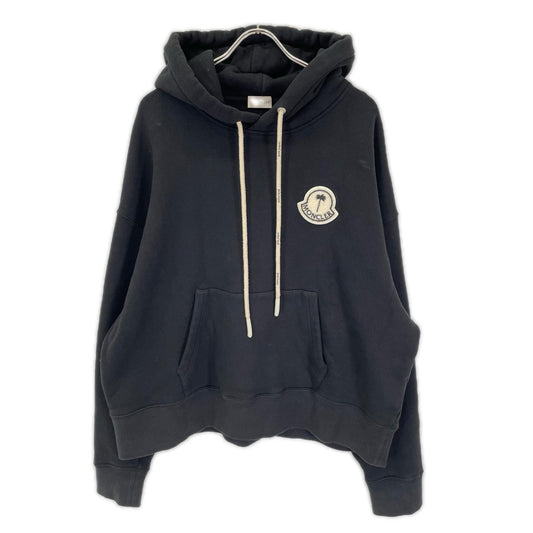 MONCLER Genius Palm Angels '22 Cotton Hoodie Black Size L