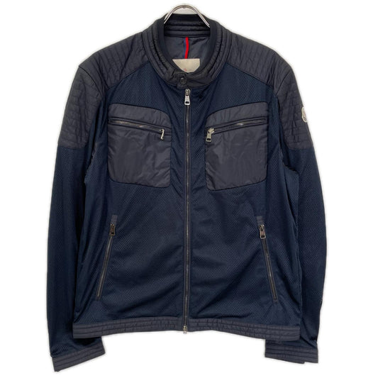 MONCLER FABRICE Rider Polyester Jacket Navy