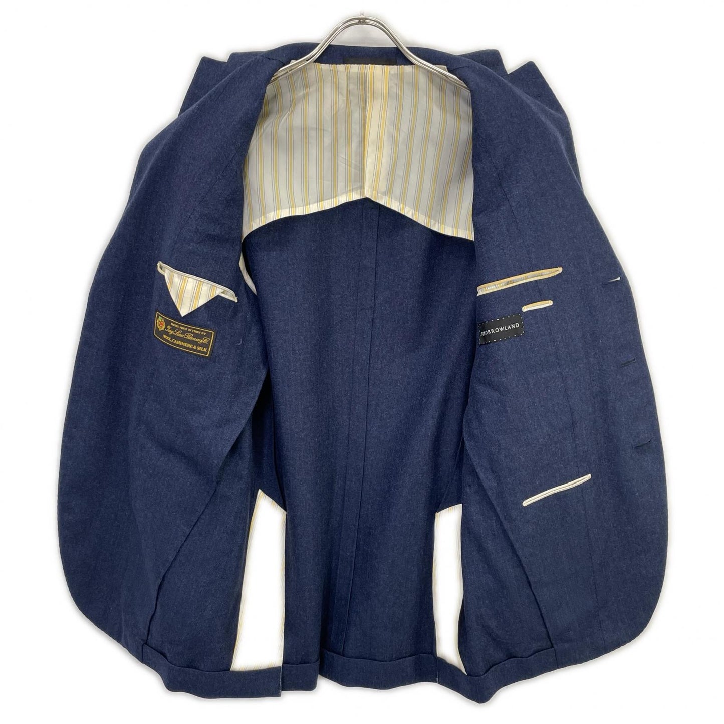 TOMORROWLAND Navy Loro Piana 3B Jacket Size 46