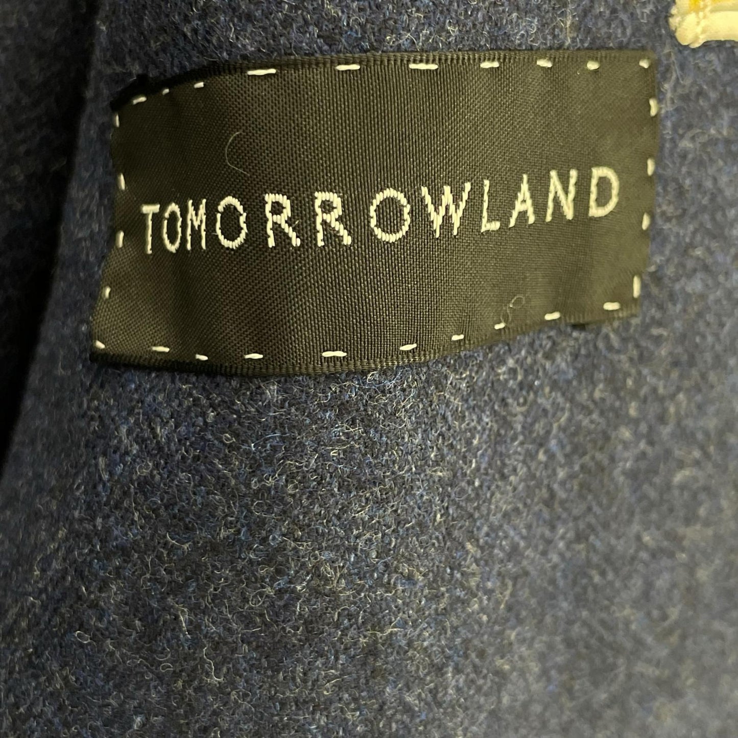 TOMORROWLAND Navy Loro Piana 3B Jacket Size 46