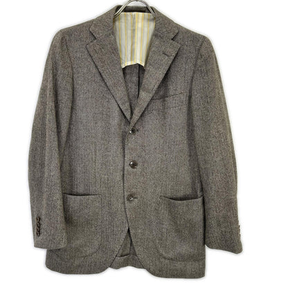 TOMORROWLAND Brown Loro Piana 3B Jacket Size 46