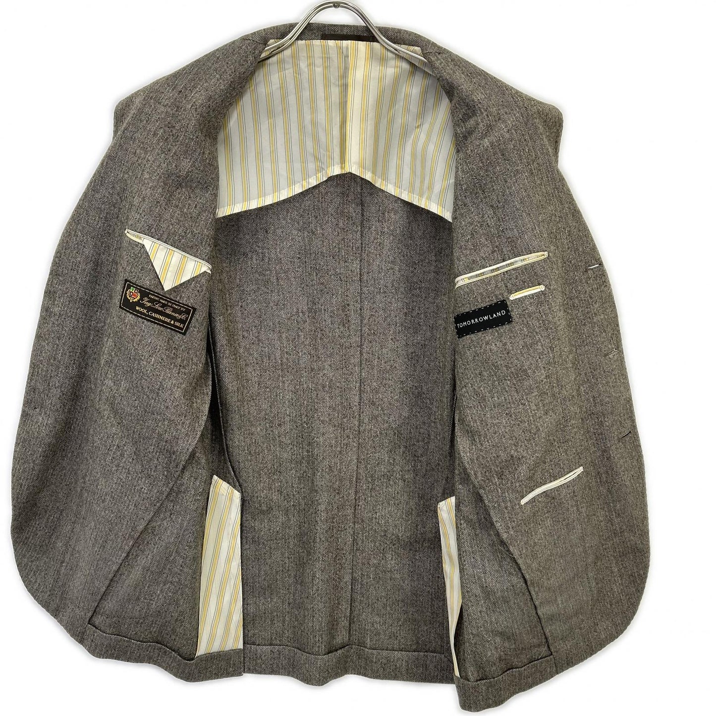 TOMORROWLAND Brown Loro Piana 3B Jacket Size 46