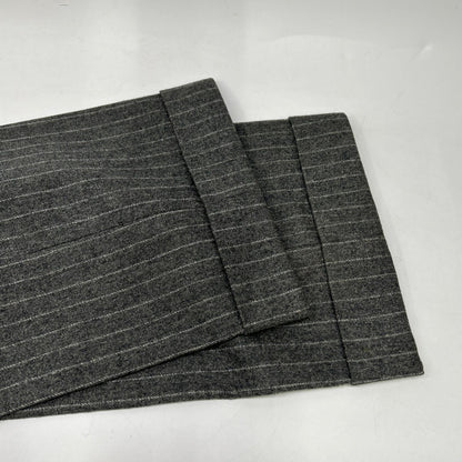 BEAMS F Gray Stripe Wool 3B Single Suit Size 97