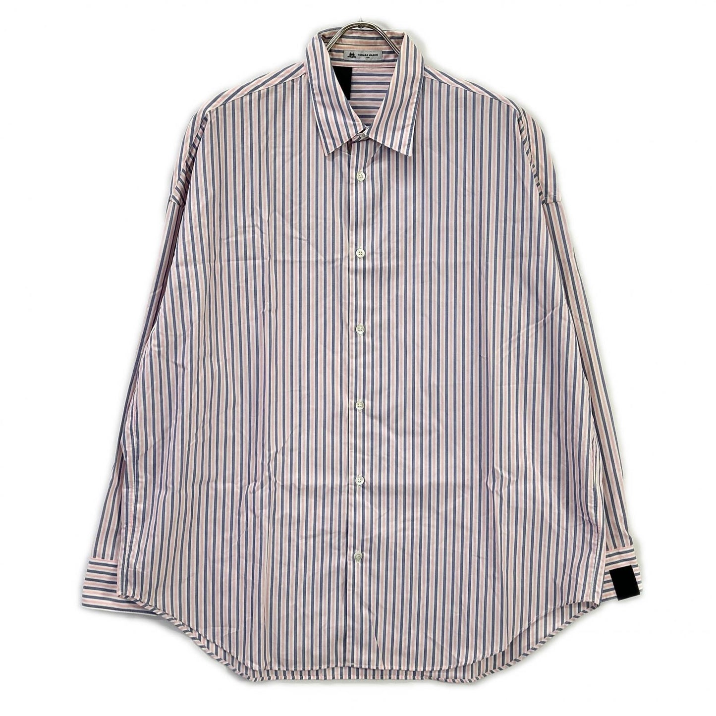 N.Hoolywood Thomas Mason Big Stripe Shirt Size 36