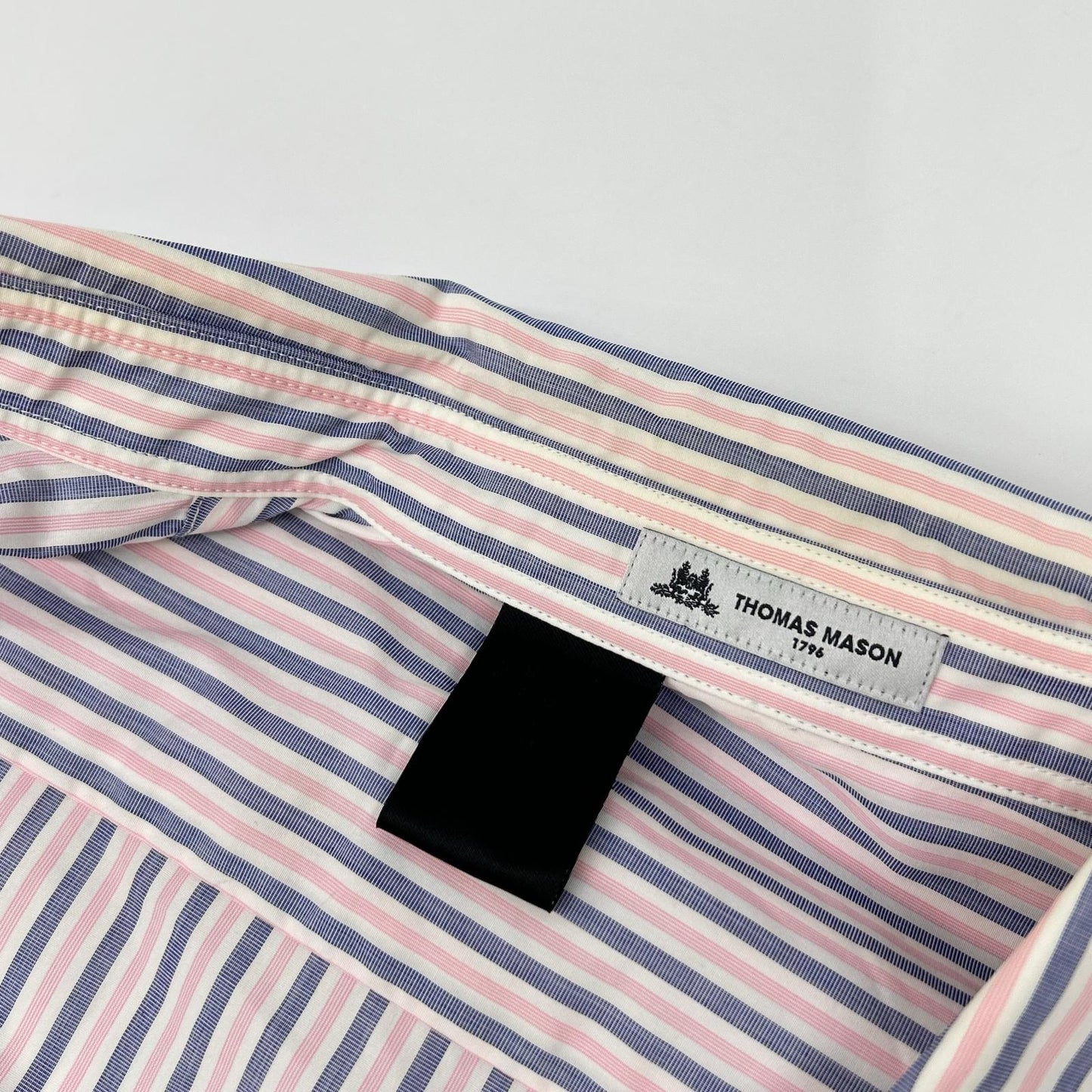 N.Hoolywood Thomas Mason Big Stripe Shirt Size 36