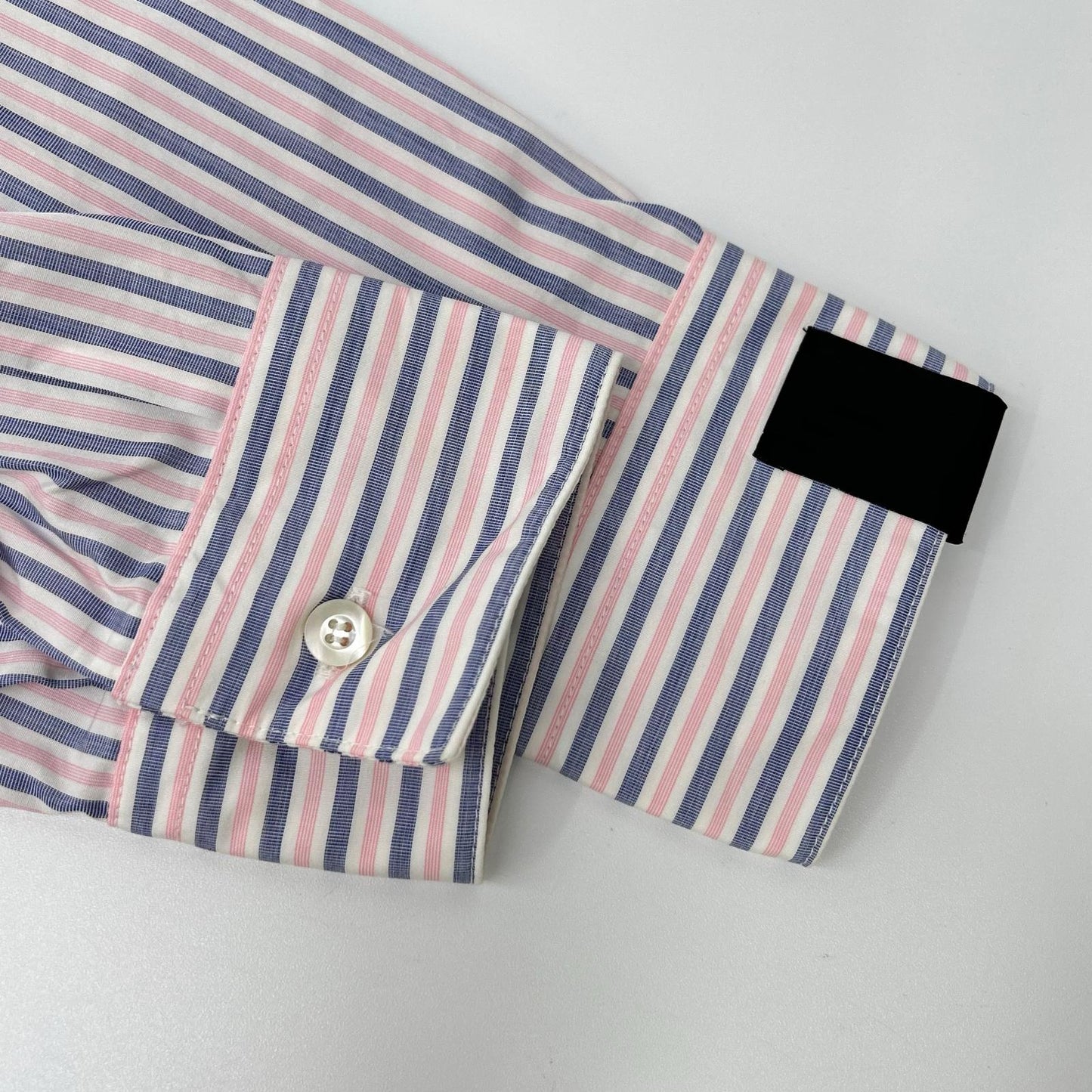 N.Hoolywood Thomas Mason Big Stripe Shirt Size 36