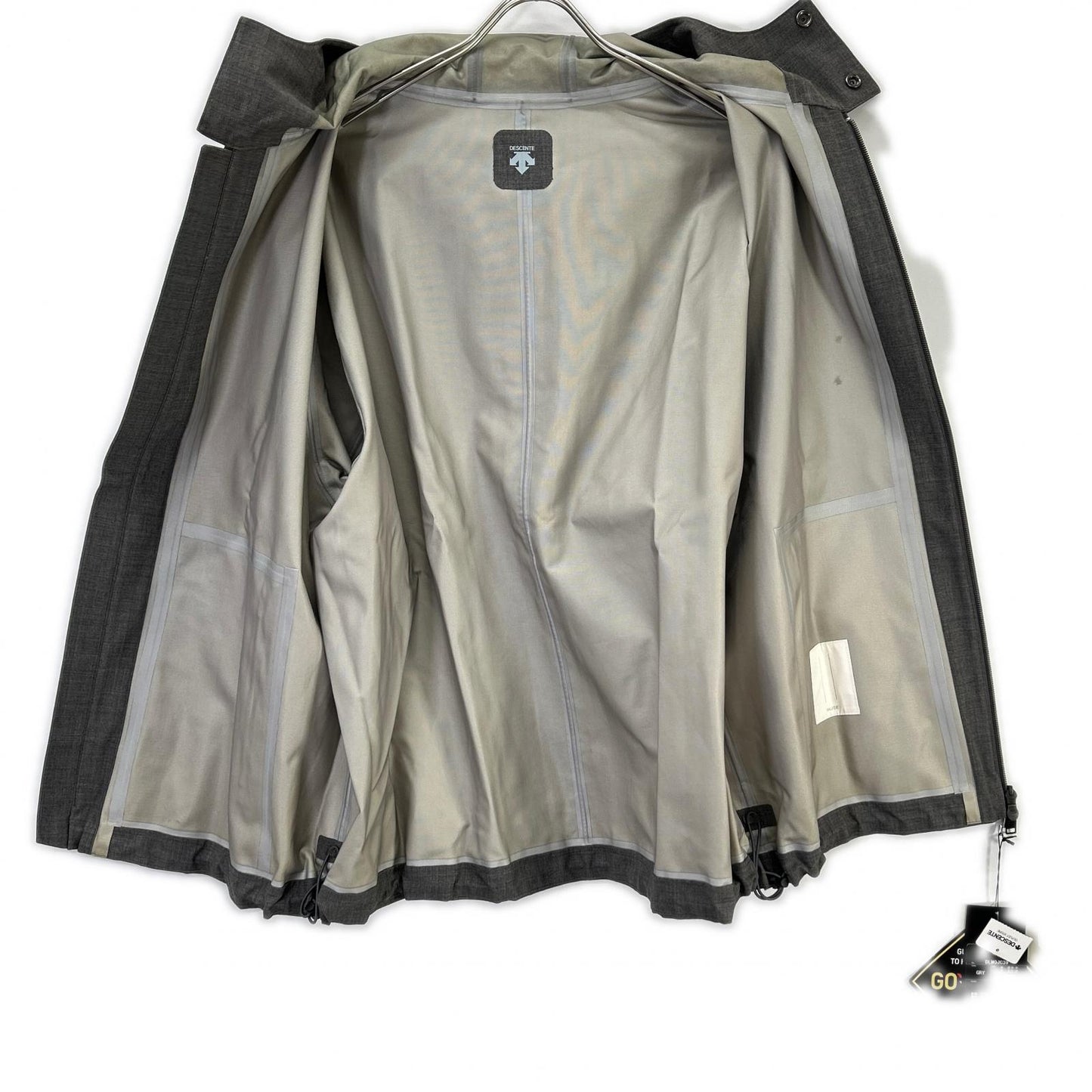 DESCENTE Gray GORE-TEX Wool Mountain Parka Jacket Size S