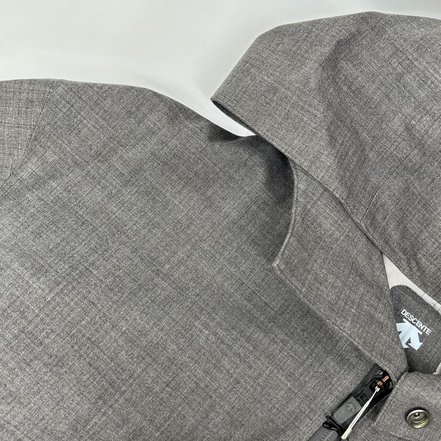 DESCENTE Gray GORE-TEX Wool Mountain Parka Jacket Size S