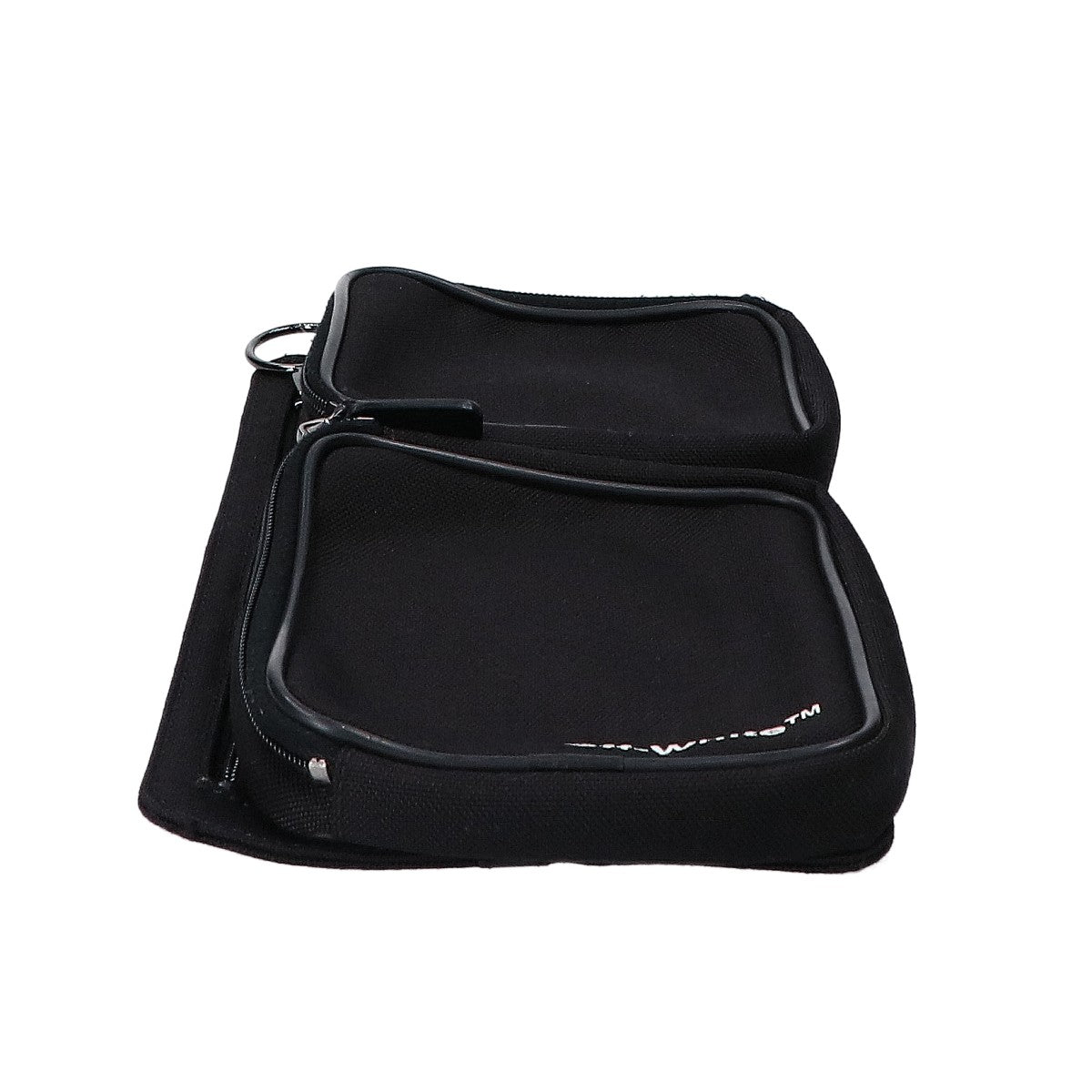 OFF-WHITE Black CORDURA Hip Belt ONE SIZE Shoulder Bag Size ONE SIZE
