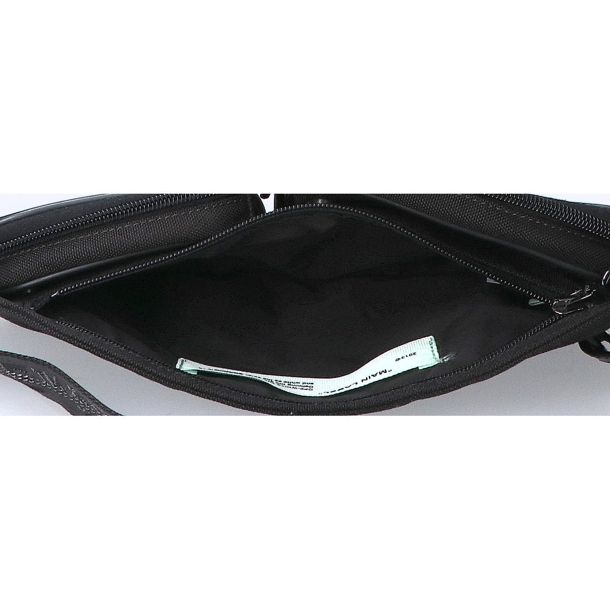 OFF-WHITE Black CORDURA Hip Belt ONE SIZE Shoulder Bag Size ONE SIZE