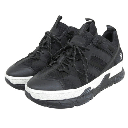 BURBERRY Technical Mesh & Nubuck Sneakers Black Size EU 41
