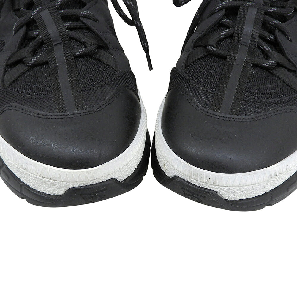 BURBERRY Technical Mesh & Nubuck Sneakers Black Size EU 41