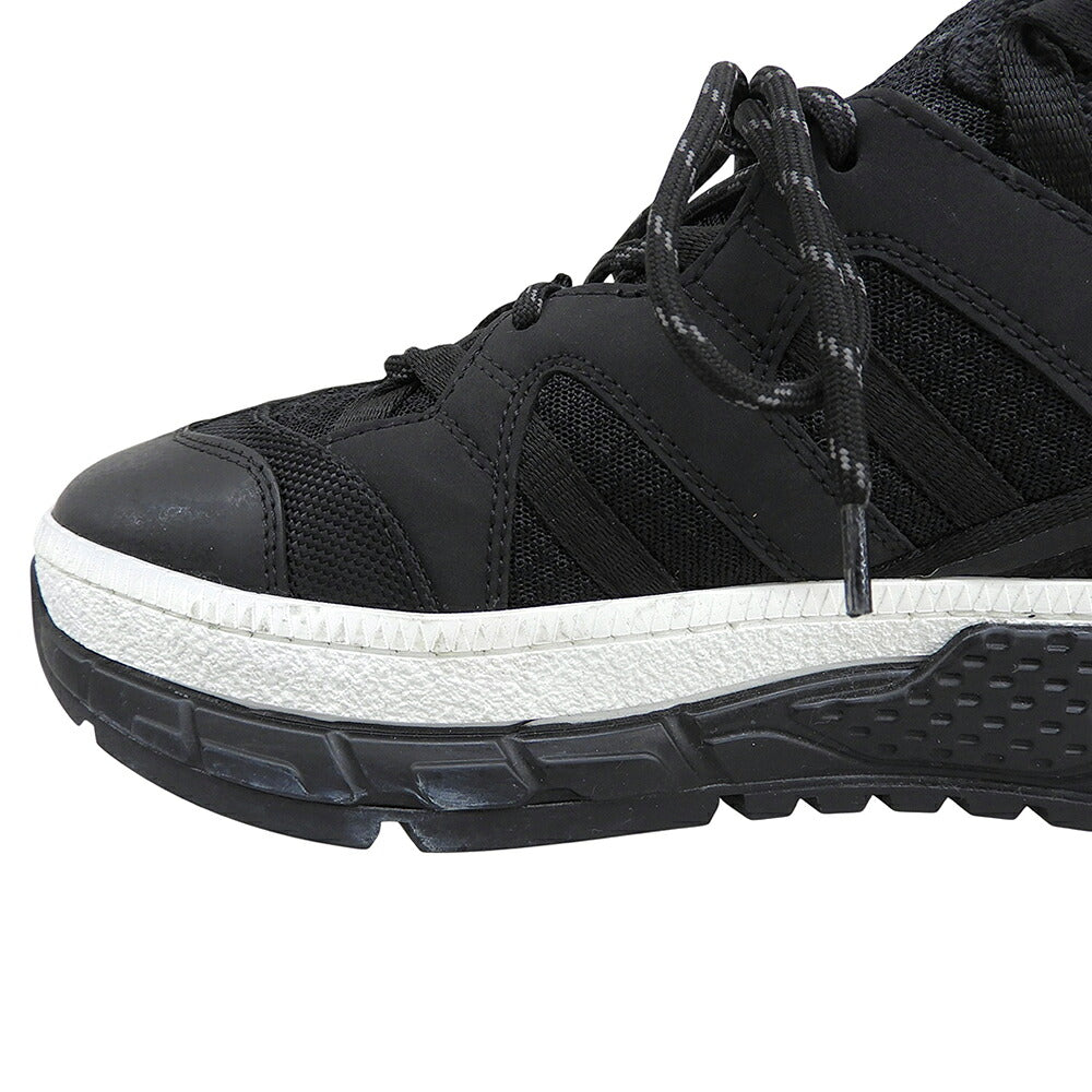 BURBERRY Technical Mesh & Nubuck Sneakers Black Size EU 41