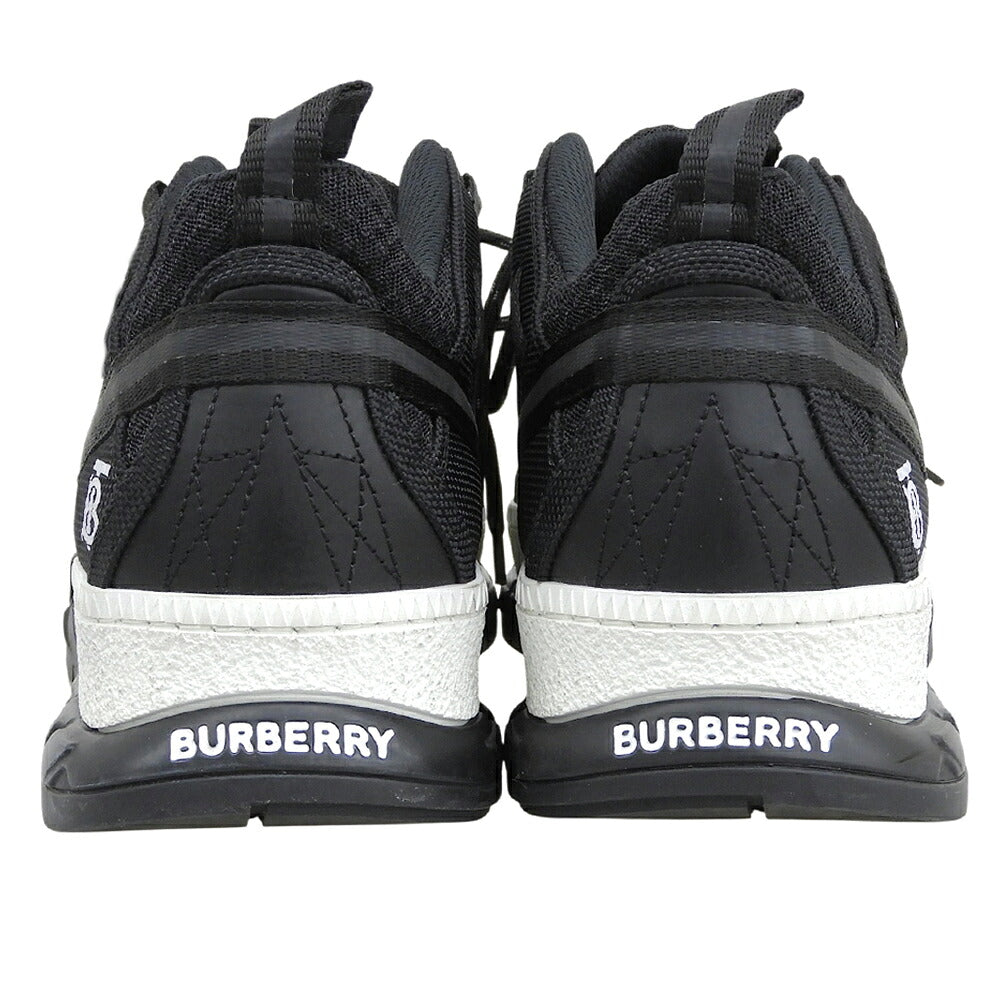 BURBERRY Technical Mesh & Nubuck Sneakers Black Size EU 41