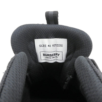 BURBERRY Technical Mesh & Nubuck Sneakers Black Size EU 41