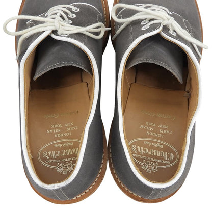 Church's Gray FULBECK Suede Plain Toe Shoes Sneakers Size 7F