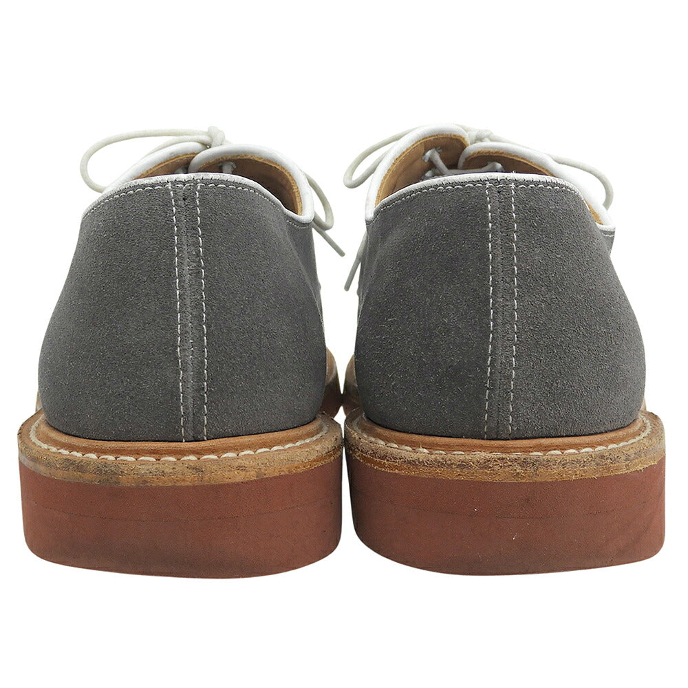 Church's Gray FULBECK Suede Plain Toe Shoes Sneakers Size 7F