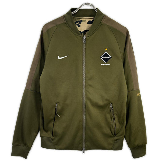 F.C.Real Bristol Khaki DRI-FIT Reversible Warm Up Size S