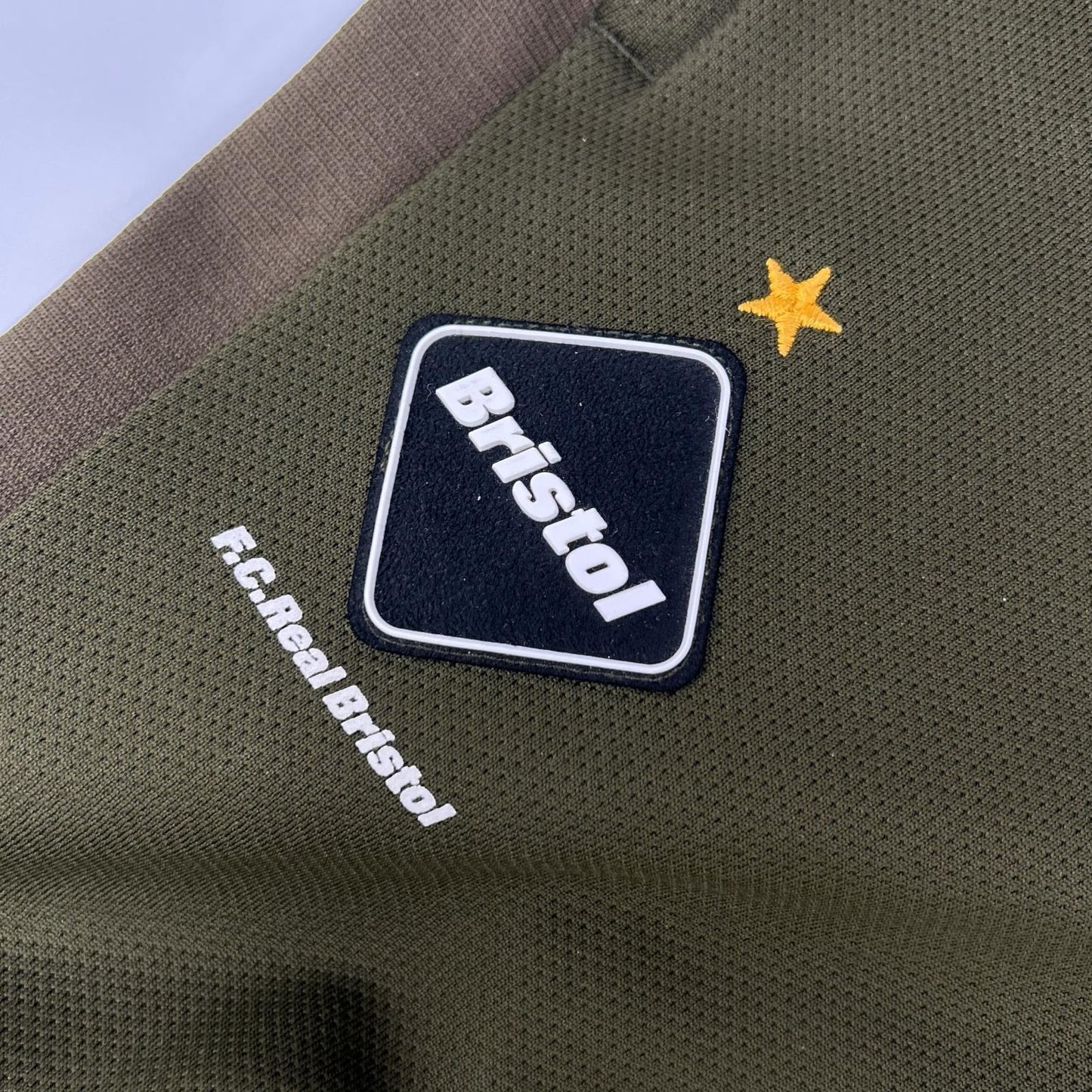 F.C.Real Bristol DRI-FIT Knit Warm Up Pants Khaki Size S