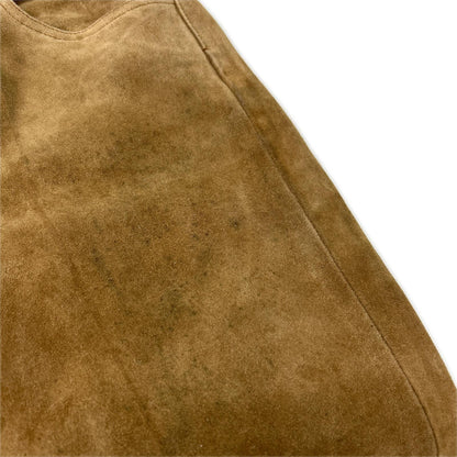 RALPHLAUREN Brown Suede Pants Size 29