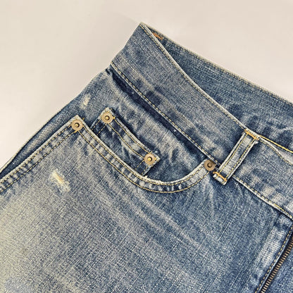 SAINT LAURENT PARIS 2017 USED Wash Denim Indigo Size 27