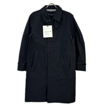 MACKINTOSH Black eVENT Nylon Balmacaan Coat Size 34