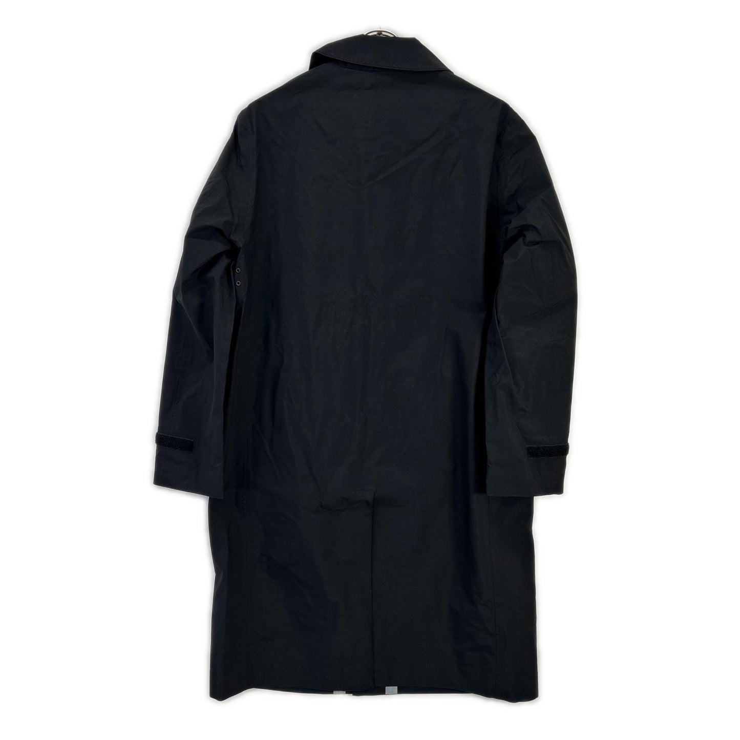 MACKINTOSH Black eVENT Nylon Balmacaan Coat Size 34