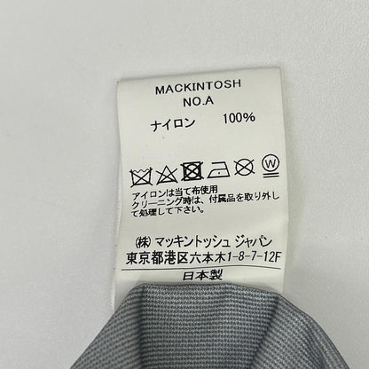MACKINTOSH Black eVENT Nylon Balmacaan Coat Size 34