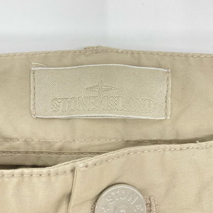 STONE ISLAND Ghost Pieces Waterproof Pants Beige Size 30