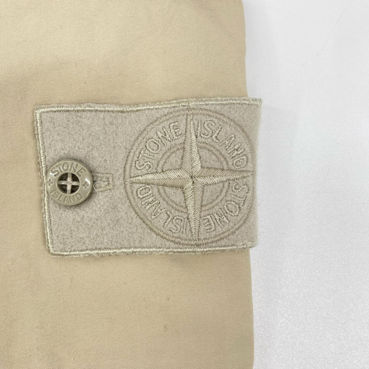 STONE ISLAND Ghost Pieces Waterproof Pants Beige Size 30