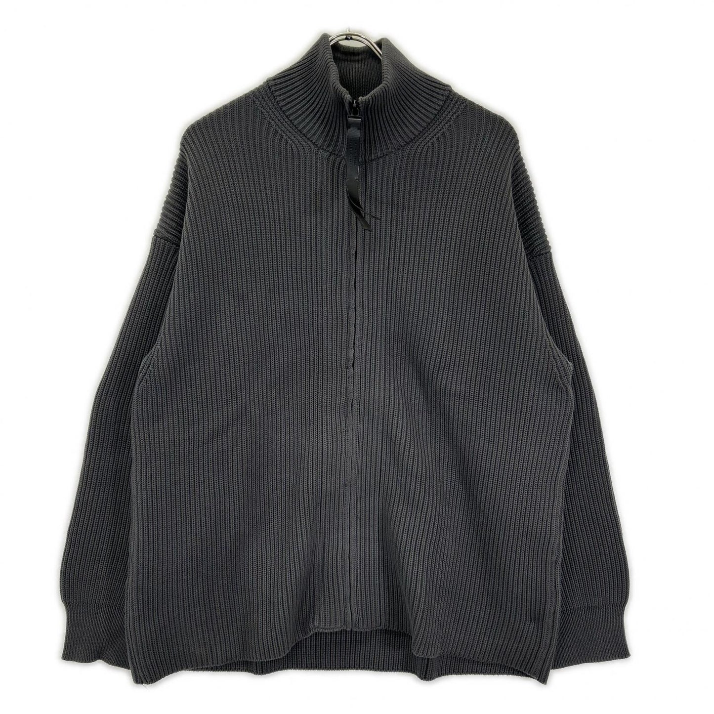 N.Hoolywood Charcoal Gray Driver's Knit Size 36