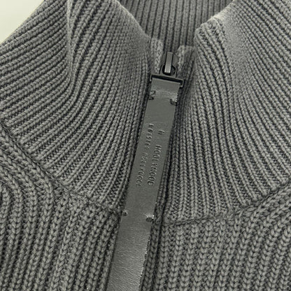 N.Hoolywood Charcoal Gray Driver's Knit Size 36