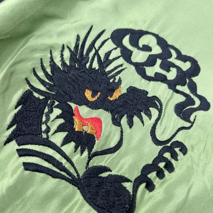 DRAGON Tailor Toyo Reversible Japan Jacket Blue/Green Size L