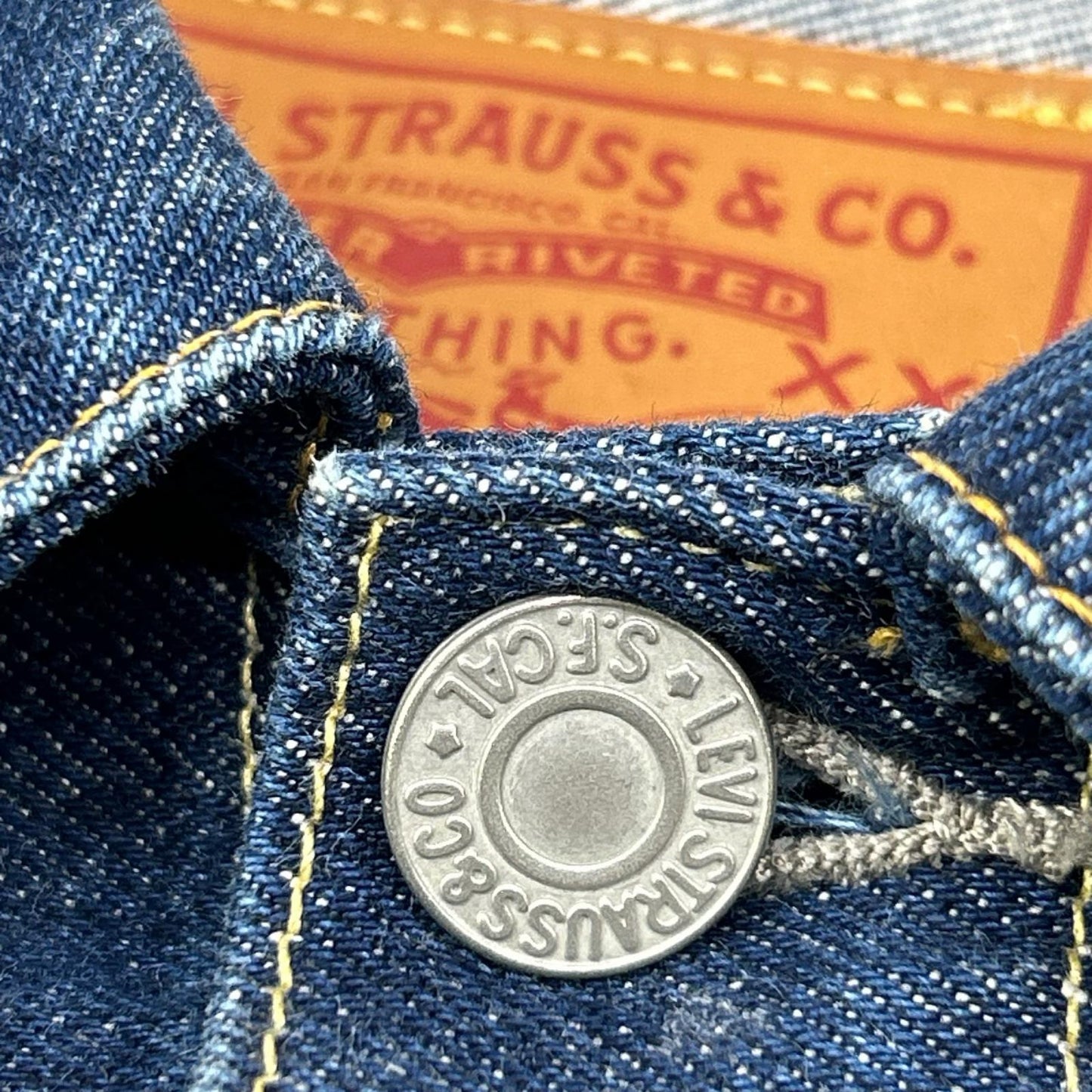 LEVI'S VINTAGE CLOTHING 506XX 1936 Denim Jacket Size 40