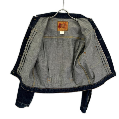 EVISU Lot.1213 No.2 War Model 1st Denim Jacket Size 36
