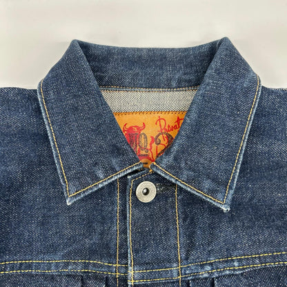 EVISU Lot.1213 No.2 War Model 1st Denim Jacket Size 36