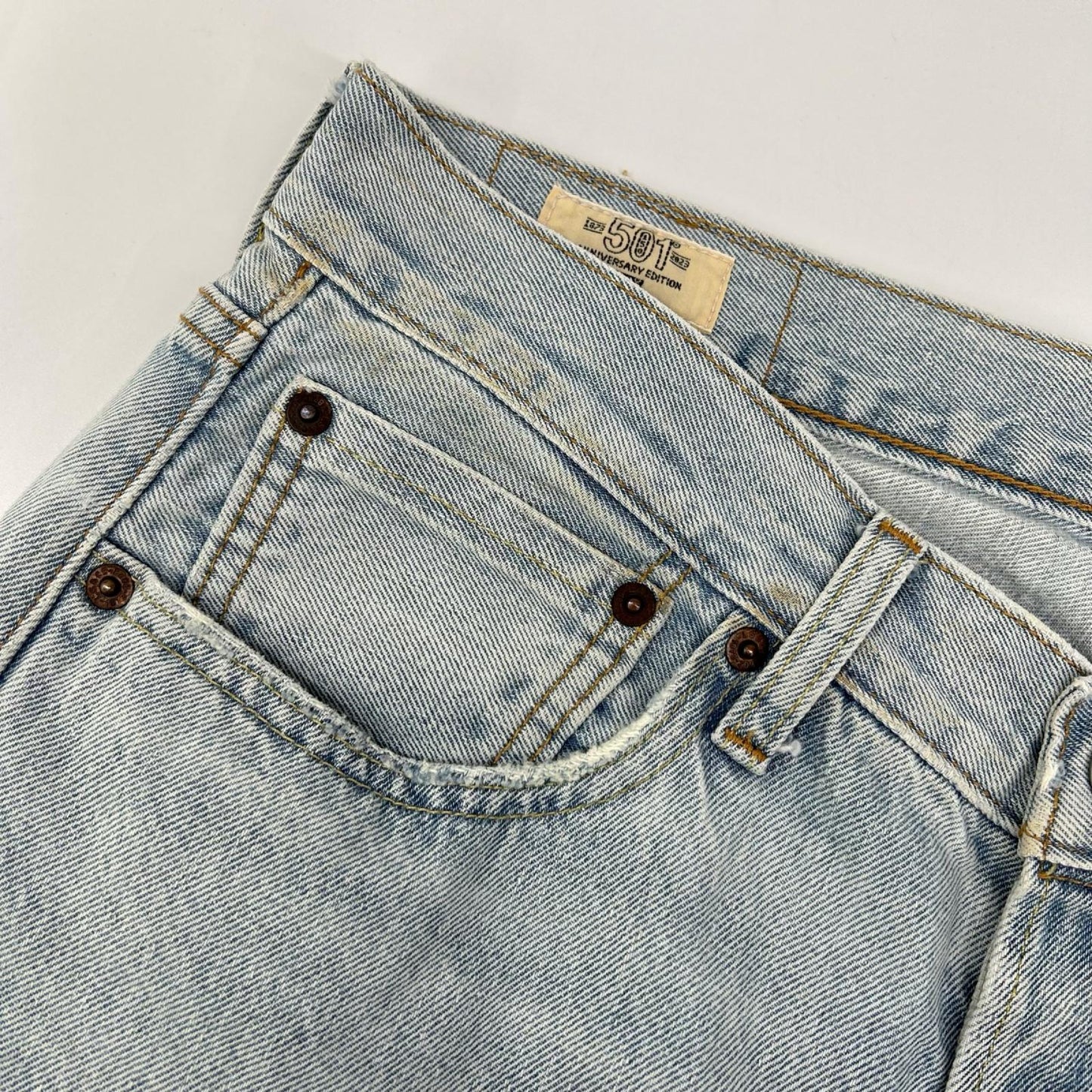 LEVI'S 00501 150th Anniversary Selvedge Jeans Size 32