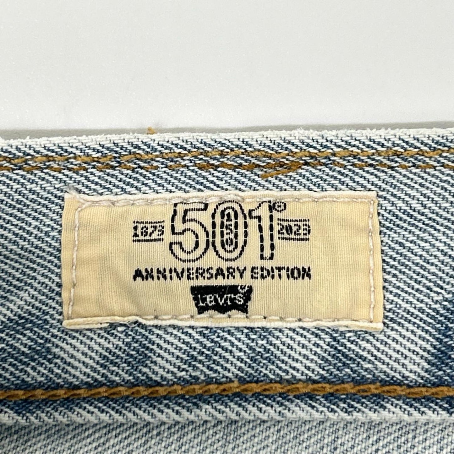 LEVI'S 00501 150th Anniversary Selvedge Jeans Size 32