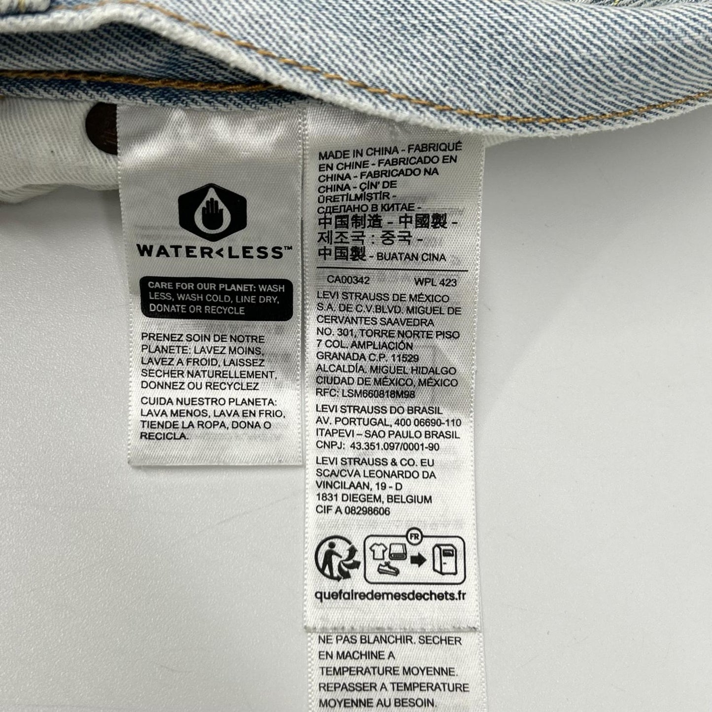 LEVI'S 00501 150th Anniversary Selvedge Jeans Size 32