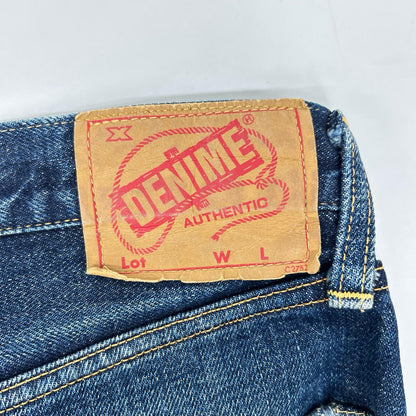DENIME Orizzonti ZXX/502 Talon Zip Selvedge Jeans