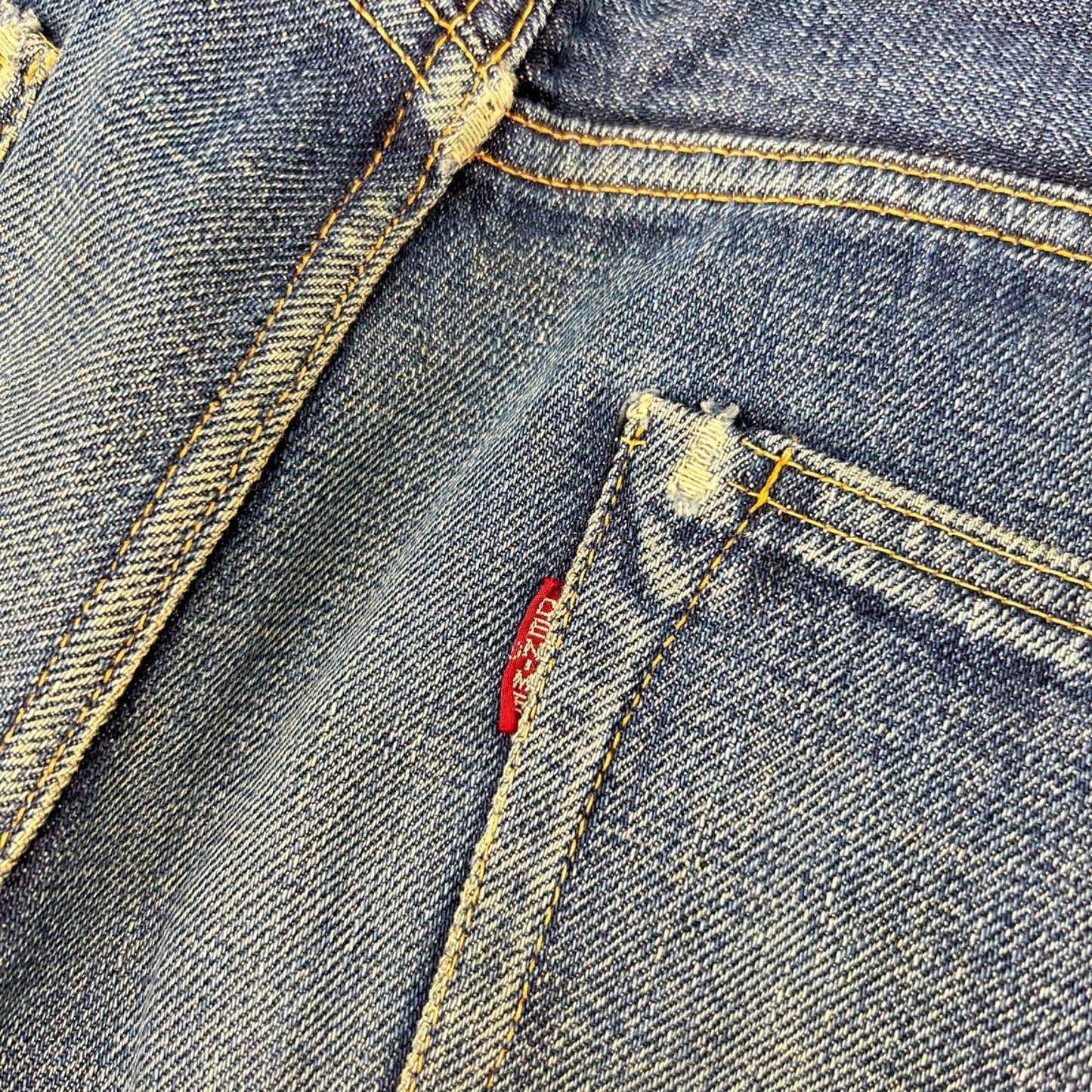 DENIME Orizzonti ZXX/502 Talon Zip Selvedge Jeans