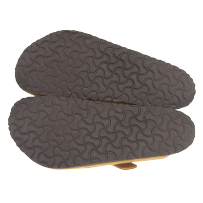 BIRKEN STOCK BOSTON Suede Leather Sandals Camel Size 44(EU)