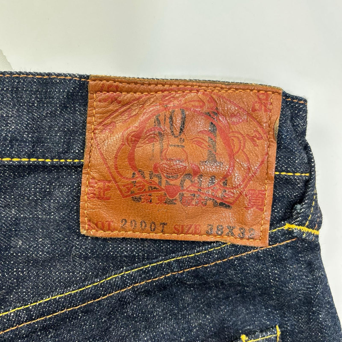 EVISU 2000T No.1 Special Selvedge Jeans Size 38