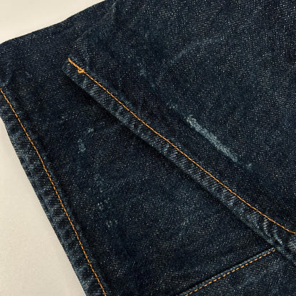 EVISU 2001 No.1 Special Yellow Gull Selvedge Jeans Size 34