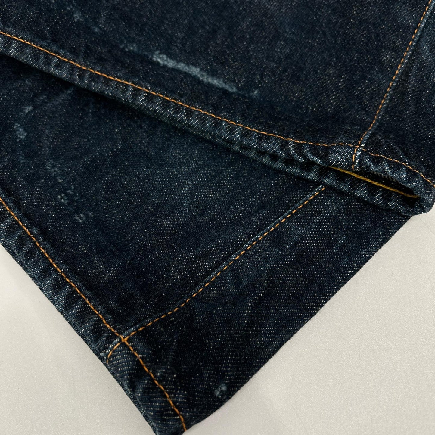 EVISU 2001 No.1 Special Yellow Gull Selvedge Jeans Size 34