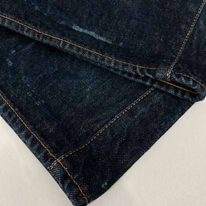 EVISU 2001 No.1 Special Yellow Gull Selvedge Jeans Size 34
